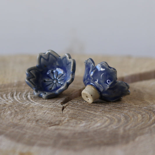 Bikop, Blå sommerblomst