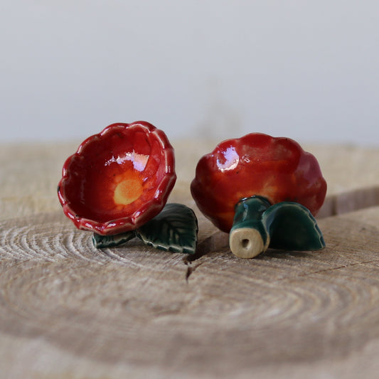 Bikop, Rød sommerblomst