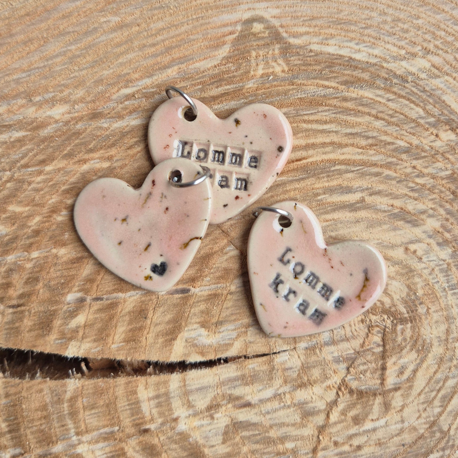 Lomme kram, lys rosa